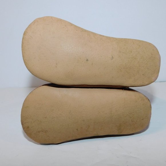 Old Navy Baby Girl 6-12 Months Brown Boots with Buckles - Picture 6 of 6